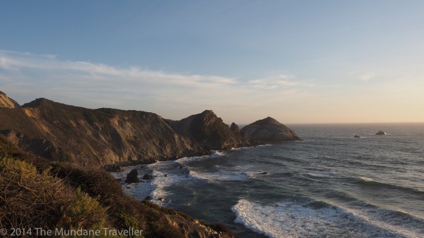 Sunset on Highway One. Camera: Olympus OMD EM-1, 12-40 / 2.8